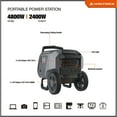 thumbnail image 5 of 4,800 / 2,400 Watt Yard Force Portable Power Station  Continuous, Bluetooth speaker, WIFI connection, Wireless Charging, RV 30A plug, LED light, 5 of 6