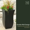 thumbnail image 10 of Mayne Valencia 30" Tall Planter, Set of 2, 10 of 10