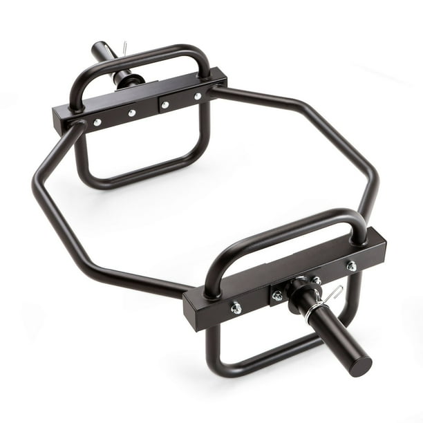 Marcy Olympic Hex Trap Bar / Shrug Bar with Raised Handles