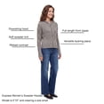 thumbnail image 4 of Express Women's Sweater Hoodie, 4 of 6