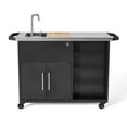 thumbnail image 5 of Member’s Mark Grill Prep Cart with Sink and Foldable Faucet, 5 of 5