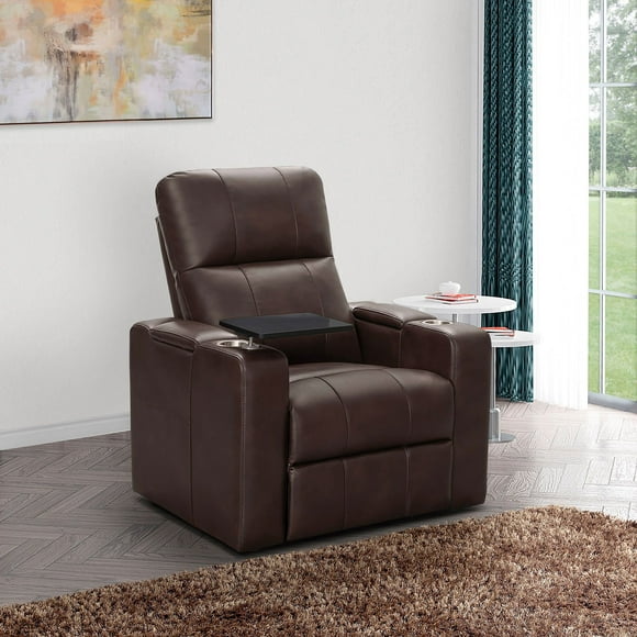 Travis Power Theater Recliner with Table