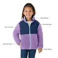 thumbnail image 5 of Member's Mark Girls Reversible Fleece Jacket, 5 of 9