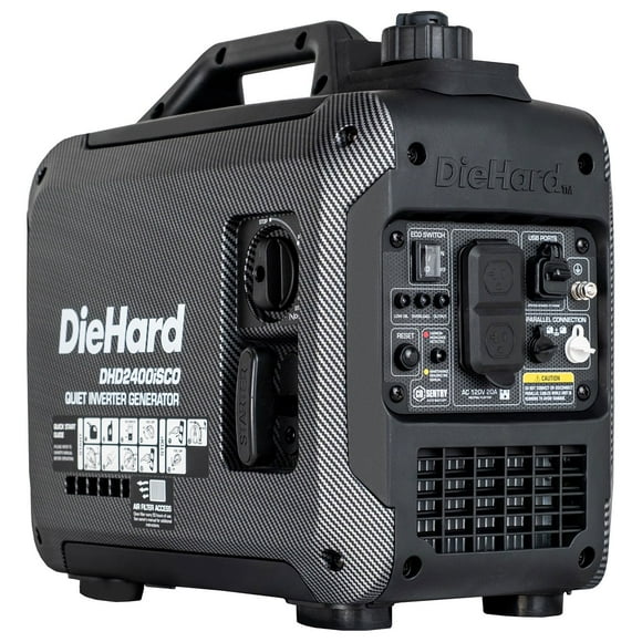 2,400 / 2,000 DieHard Gasoline Powered Inverter Generator w/ CO Alert