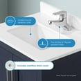 thumbnail image 4 of OVE Decors Kansas 24" W x 19" D Freestanding Bathroom Vanity with Sink, 4 of 20