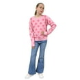 thumbnail image 2 of Zunie Girls Valentines Day Sweater, 2 of 5