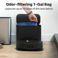 thumbnail image 11 of Dustin Plus Self-Emptying Robot Vacuum & Mop With 100-Day Dock, 11 of 13
