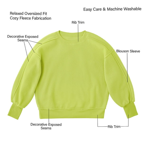 Member's Mark Women's Cozy Crewneck Sweatshirt - Samsclub.com