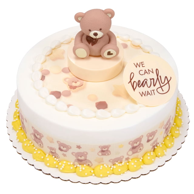 Bear Blocks 10" Double Layer Cake