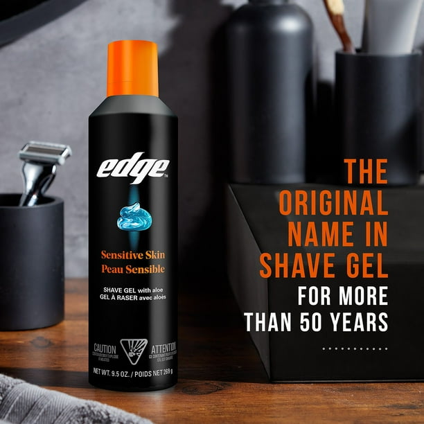 Edge Sensitive Skin Shaving Gel for Men, 9.5 oz., 3 pk. - Samsclub.com