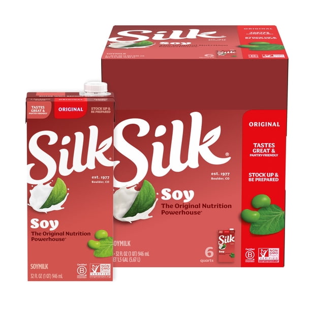 Silk ASEP Soy Original Milk, 32 fl. oz., 6 pk. - Samsclub.com