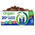 thumbnail image 1 of Orgain 20g Clean Protein Grass Fed Shake, Creamy Chocolate Fudge 11 fl. oz., 12 pk., 1 of 7