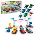 thumbnail image 1 of LEGO DUPLO Town F1 Team Race Cars & Drivers Building Toy, 70 pcs., 1 of 6