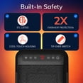 thumbnail image 3 of Lasko MyHeat 9" Tabletop Ceramic Space Heater with Tip-Over Switch, 3 of 9