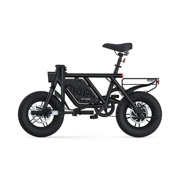 Jetson Atlas Pro 14” Fat Tire Folding Electric Bike with RackIt