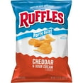 thumbnail image 1 of Ruffles Cheddar and Sour Cream Flavored Potato Chips, Party Size 12.5 oz., 1 of 4