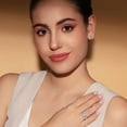 thumbnail image 5 of Lab Created Princess Cut Diamond Ring In 18K Gold, 5 of 5