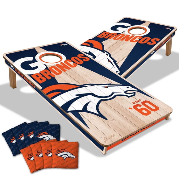 YouTheFan Denver Broncos 2'x4' Cornhole Board Set