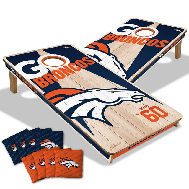 YouTheFan Denver Broncos 2'x4' Cornhole Board Set