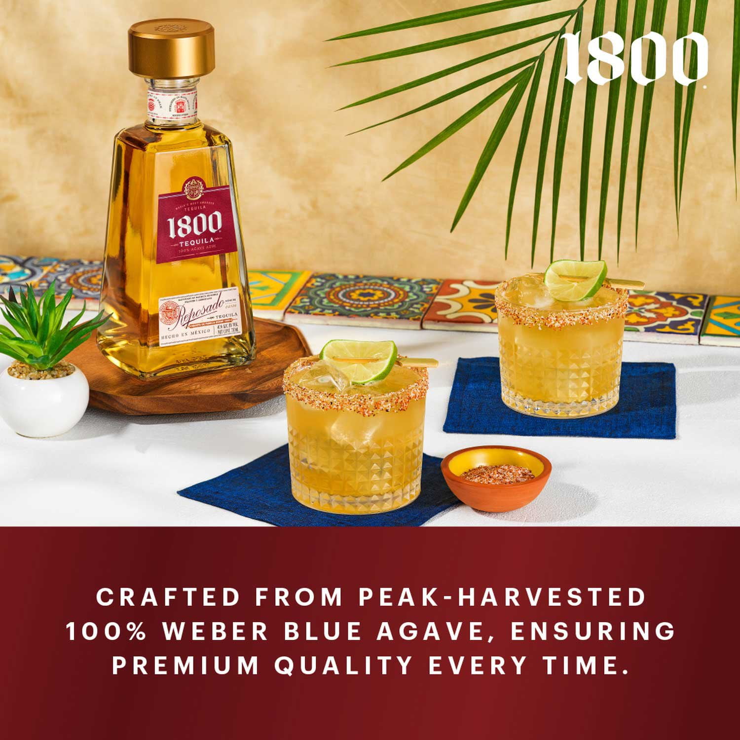 1800 Reposado Tequila, 750 ml with Taco Tray - Samsclub.com