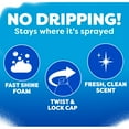 thumbnail image 7 of Windex Fast Shine Foam Glass Cleaner, No-Drip Aerosol Cleaning Spray, 19 oz., 4 pk., 7 of 9
