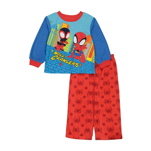Licensed Boys' 2 Piece Fleece Pajama Set