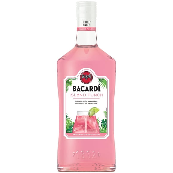 Bacardi Ready to Serve Island Punch Rum Cocktail, 1.75 L