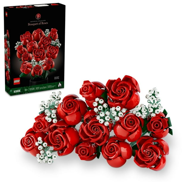 LEGO Icons Bouquet of Roses Building Set, 822 pcs. - Samsclub.com
