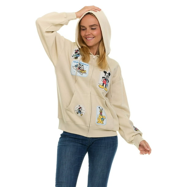 トップス SavoyClothingShop EmbloideryFreeceHoodie Women's Character Full-Zip Hoodie - Samsclub.com