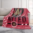 thumbnail image 2 of Logo Brands Atlanta United 60"x70" Super Plush Blanket, 2 of 7