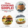 thumbnail image 7 of Dash Mini Maker 3-Pack Gift Set, Mini Waffle Maker + Mini Heart-Shaped Waffle Maker + Mini Maker Griddle, 7 of 8