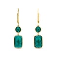 thumbnail image 4 of Multi-Gemstone Dangle Earrings in 14K Gold, 4 of 6