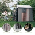 thumbnail image 5 of Lifetime 7’ x 7’ American Flag Outdoor Storage Shed, 5 of 10