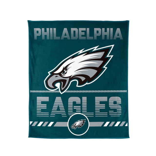Logo Brands Philadelphia Eagles 60"x70" Super Plush Blanket