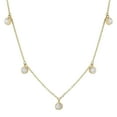 thumbnail image 2 of 0.75 CT. TW. Bezel Set Chandelier Diamond  Necklace in 14K Gold, 2 of 6