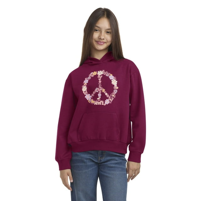 Levi's Girl's Fleece Hoodie