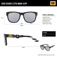 thumbnail image 5 of CAT CTS-8028 American Square Men's Sunglasses, 5 of 5