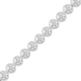 thumbnail image 3 of High Polish Round Beaded Necklace in Sterling Silver, 3 of 7