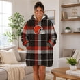 thumbnail image 4 of Pegasus Sports Cleveland Browns Wearable Sherpa Throw, 4 of 8