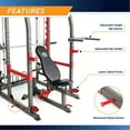 thumbnail image 4 of Marcy Pro Smith Home Gym Training Machine System Cage, 4 of 10