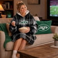 thumbnail image 5 of Pegasus Sports New York Jets Wearable Sherpa Throw, 5 of 7