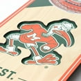 thumbnail image 4 of YouTheFan Miami Hurricanes 6"x19" 3D Stadium View Banner, 4 of 6