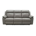 thumbnail image 13 of Manhattan 3-Piece Top-Grain Leather Reclining Set, 13 of 19