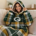 thumbnail image 7 of Pegasus Sports Green Bay Packers Wearable Sherpa Throw, 7 of 7