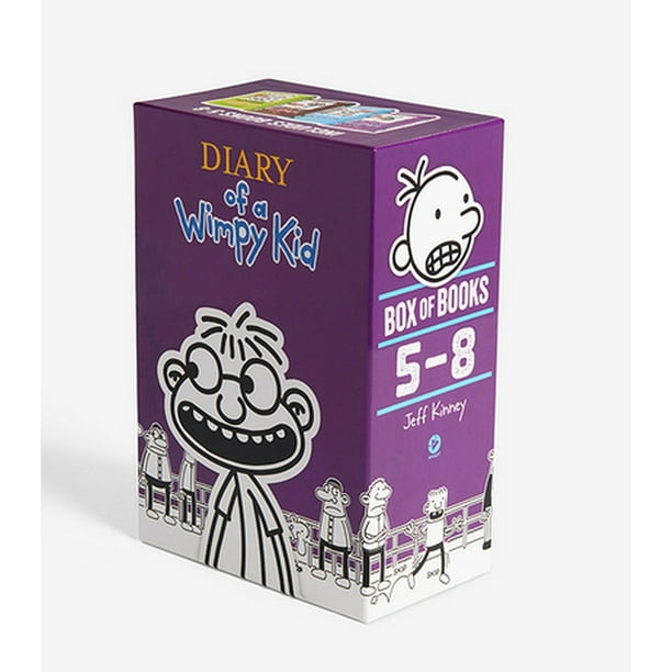 Diary of a Wimpy Kid Books 5-8 Box Set, Hardcover - Samsclub.com