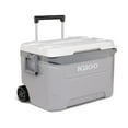 thumbnail image 1 of Igloo 60-Quart Sunset Roller Cooler, Gray and White, 1 of 8