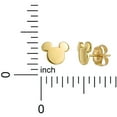 thumbnail image 4 of Disney Mickey or Minnie Mouse Earring in 14K Gold, 4 of 6