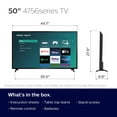 thumbnail image 6 of PHILIPS 50" Class 4K Ultra HD Roku Smart LED HDTV - 50PFL4756/F7, 6 of 20