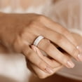 thumbnail image 5 of 1.68 CT. T.W. Diamond Triple-Row Semi-Eternity Band in 14K Gold, 5 of 7