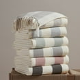 thumbnail image 6 of Member's Mark Cotton Stripe Throw with Tassels, 60" x 70", 6 of 6